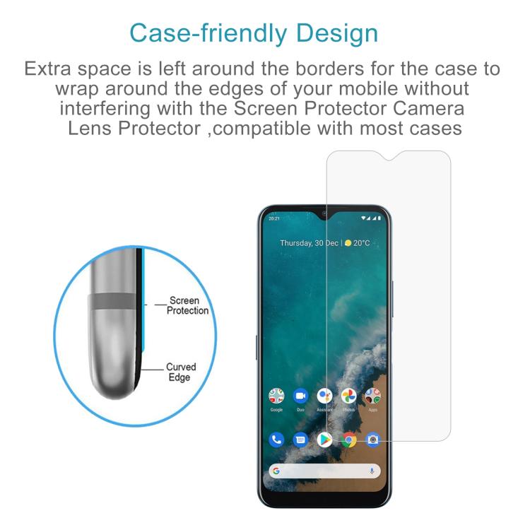 10個一賣 0.26mm 9H 2.5D 半屏鋼化玻璃保護膜 , For Nokia C50 5G, For Nokia C210, For Nokia G310, For Nokia G42, For Nokia C300, For Nokia C110