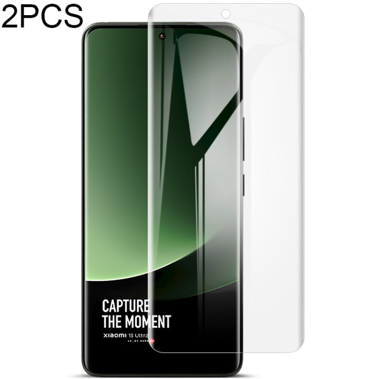 2片裝 艾美克 水凝盾3代 曲面全屏保護軟膜 高清屏貼, For Xiaomi 13 Ultra 5G, For Xiaomi Redmi K60 Ultra 5G, For Xiaomi 14 Pro 5G, For Xiaomi 14 5G, For Xiaomi Redmi Note 13 Pro+, For Xiaomi 13T / 13T Pro 5G