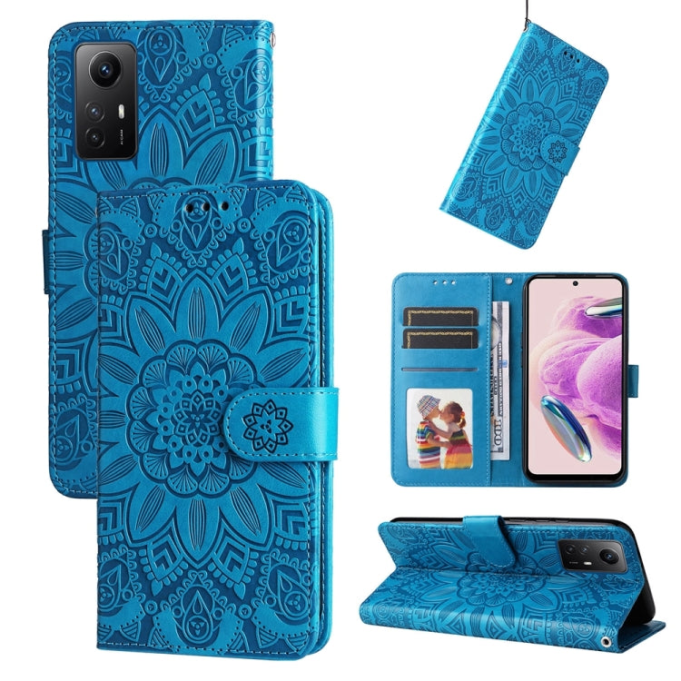壓花向陽花手機皮套, For Xiaomi Redmi Note13 Pro+ 5G Global, For Xiaomi Redmi Note13 Pro 5G Global, For Xiaomi 13T / Redmi K60 Ultra, For Xiaomi Redmi K70 / K70 Pro, For Xiaomi Redmi Poco F5, For Xiaomi Redmi K60 / K60 Pro, For Xiaomi Redmi Note 12S 4G