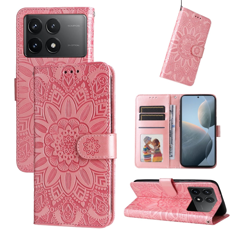 壓花向陽花手機皮套, For Xiaomi Redmi A3, For Xiaomi Redmi Note13 Pro 4G Global/Poco M6 Pro 4G, For Xiaomi Redmi Note13 4G, For Xiaomi Redmi K70E, For Xiaomi 14 Ultra, For Xiaomi 14 Pro, For Xiaomi 14, For Xiaomi Redmi Note13 5G Global, For Xiaomi Redmi 13C 4G