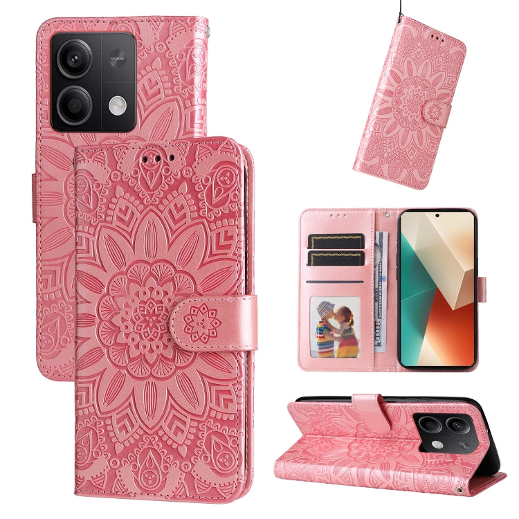 壓花向陽花手機皮套, For Xiaomi Redmi A3, For Xiaomi Redmi Note13 Pro 4G Global/Poco M6 Pro 4G, For Xiaomi Redmi Note13 4G, For Xiaomi Redmi K70E, For Xiaomi 14 Ultra, For Xiaomi 14 Pro, For Xiaomi 14, For Xiaomi Redmi Note13 5G Global, For Xiaomi Redmi 13C 4G