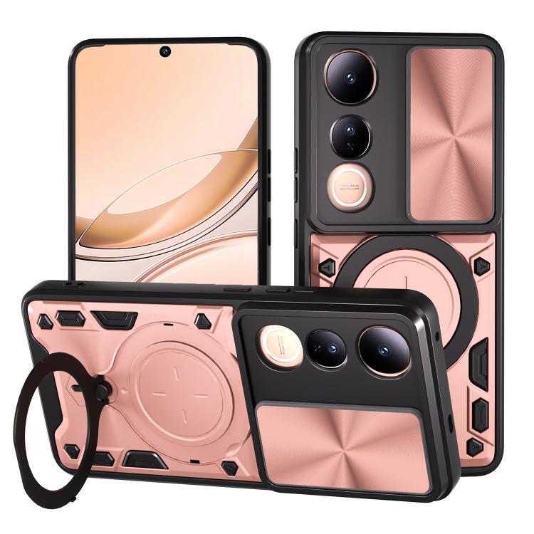 CD紋推窗磁吸支架手機殼