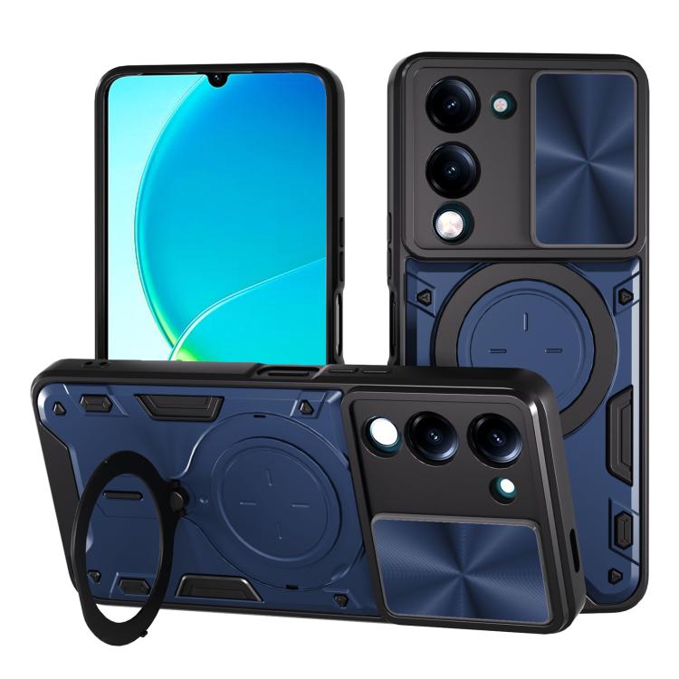 CD紋推窗磁吸支架手機殼