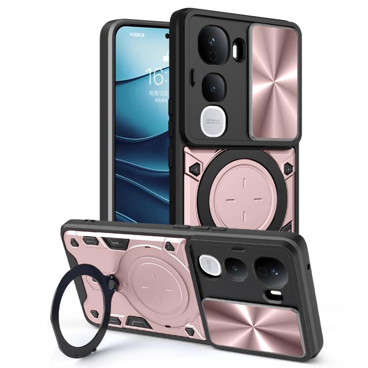 CD紋推窗磁吸支架手機殼