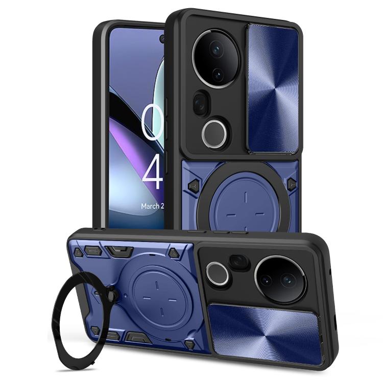 CD紋推窗磁吸支架手機殼