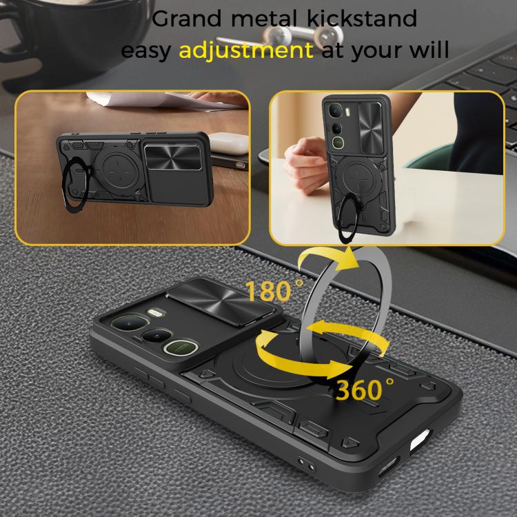 CD紋推窗磁吸支架手機殼