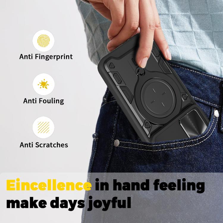 CD紋推窗磁吸支架手機殼