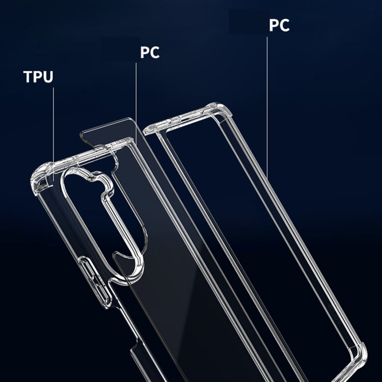 透明PC + TPU防摔手機保護殼