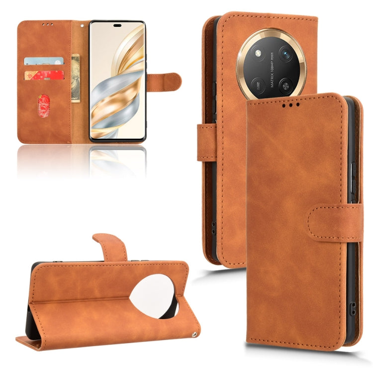 膚感翻蓋磁吸手機皮套, For Honor X8c 4G, For Honor 300 Pro, For Honor 300, For Honor X60 Pro 5G / X9c 5G, For Honor Magic7 Pro, For Honor Magic7, For Honor X5b 4G, For Honor X60 5G, For Honor X60i 5G