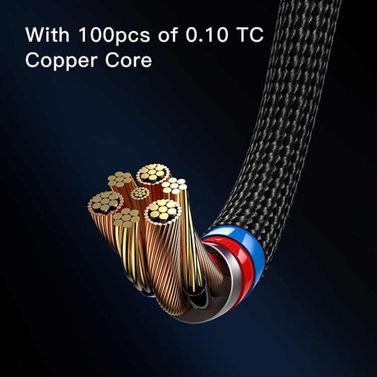 YESIDO CA108 60W Type-C轉Type-C 加粗充電數據線1.2米