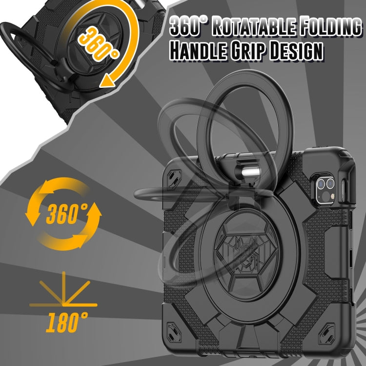 蜘蛛俠旋轉手抓環硅膠+PC平板保護套