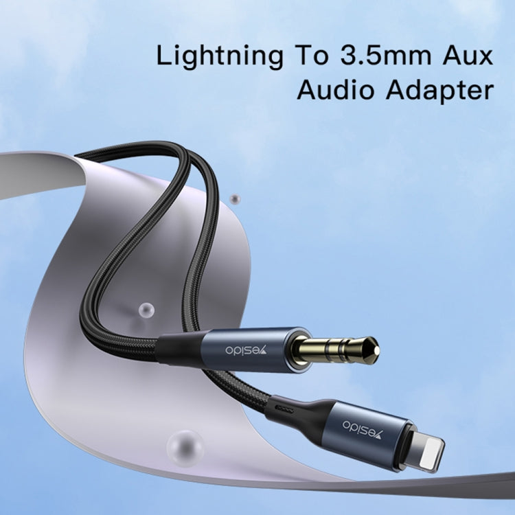 Yesido YAU35 8 Pin轉3.5mm AUX音頻轉接線