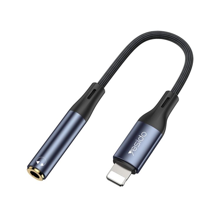 Yesido YAU37 8 Pin轉3.5mm母頭 音頻轉接線