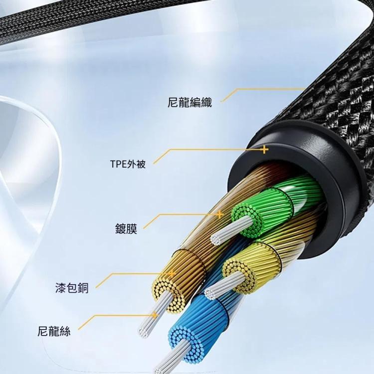 Yesido YAU38 Type-C轉3.5mm母頭 音頻轉接線
