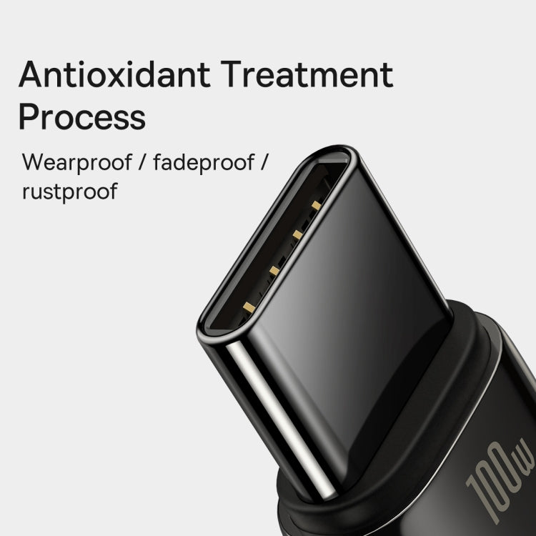 倍思 鎢金系列 100W USB轉Type-C 快充數據線