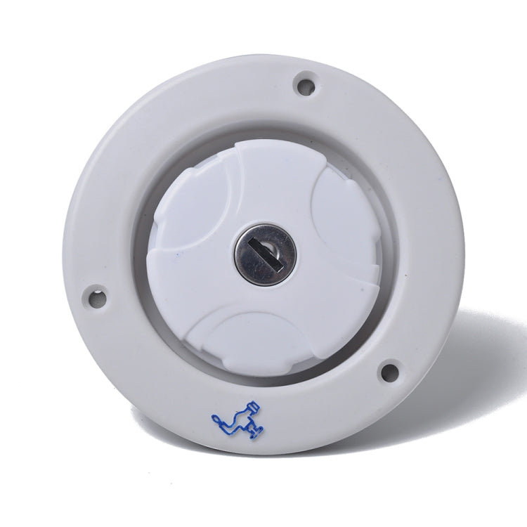 房車重力加水口帶鎖