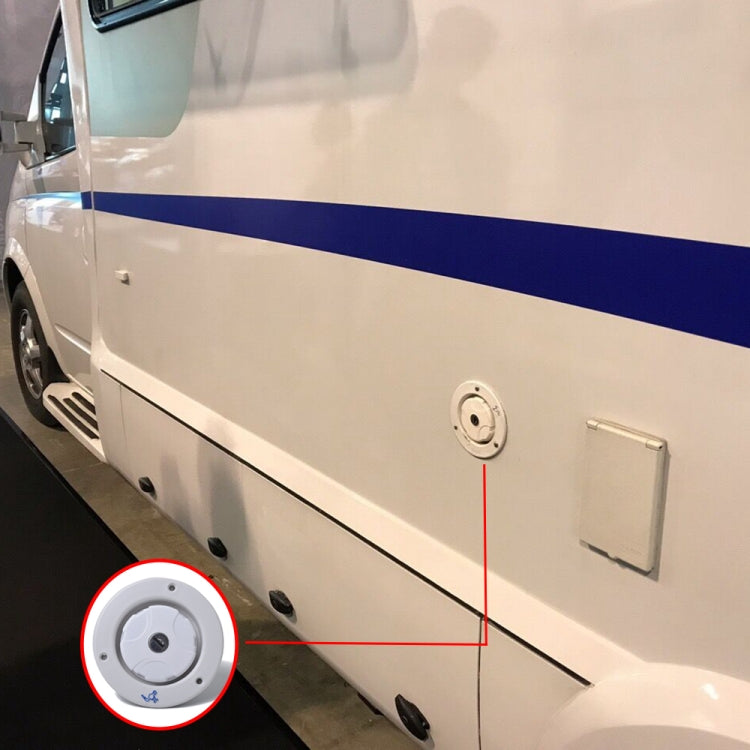 房車重力加水口帶鎖