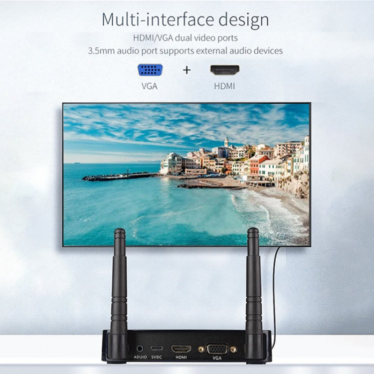 Measy UHD200 無線 HDMI發射器接收器，傳輸距離：100m