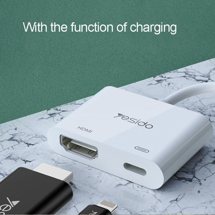 Yesido HM06 8 Pin轉HDMI音視頻轉接頭