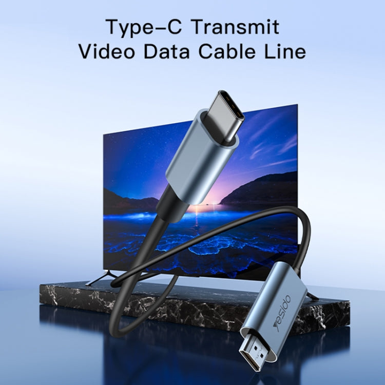Yesido HM10 Type-C轉HDMI 高清同屏轉換線