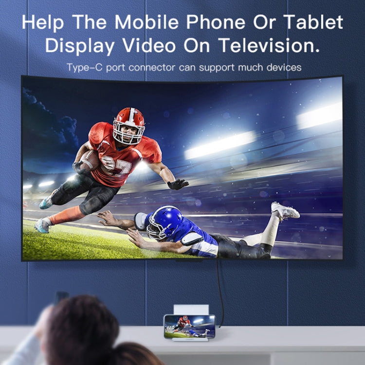 Yesido HM10 Type-C轉HDMI 高清同屏轉換線