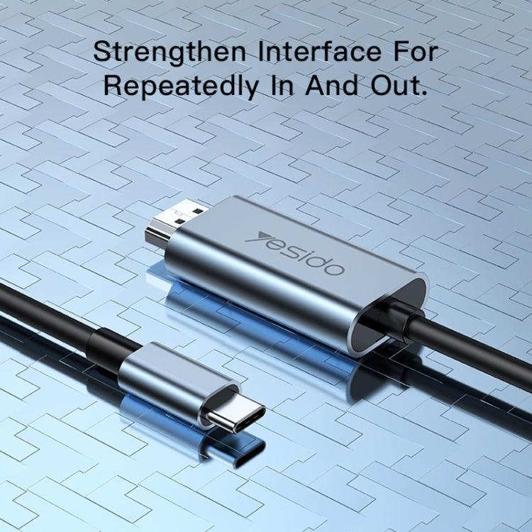 Yesido HM10 Type-C轉HDMI 高清同屏轉換線