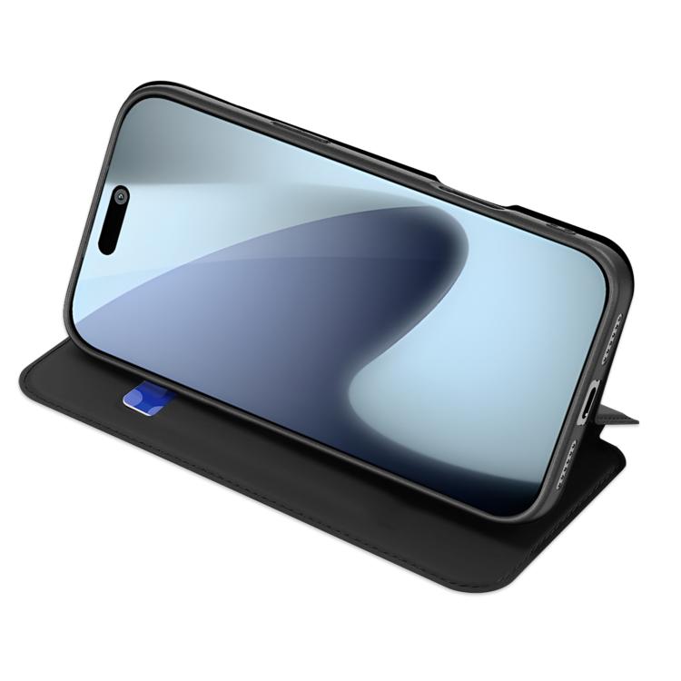 DUX DUCIS Skin Pro系列左右翻蓋皮套, For iPhone 17 Pro Max, For iPhone 17 Pro, For iPhone 17, For iPhone Air, For iPhone 16e, For iPhone 16 Pro Max, For iPhone 16 Pro, For iPhone 16