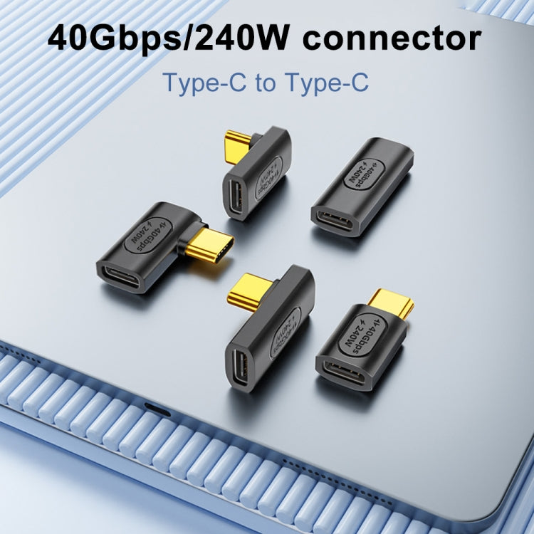 40Gbps 240W Type-C母頭轉Type-C母頭轉接頭