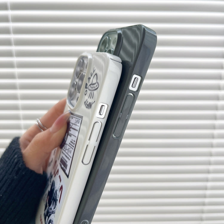 菲林宇航員圖案光面PC手機殼