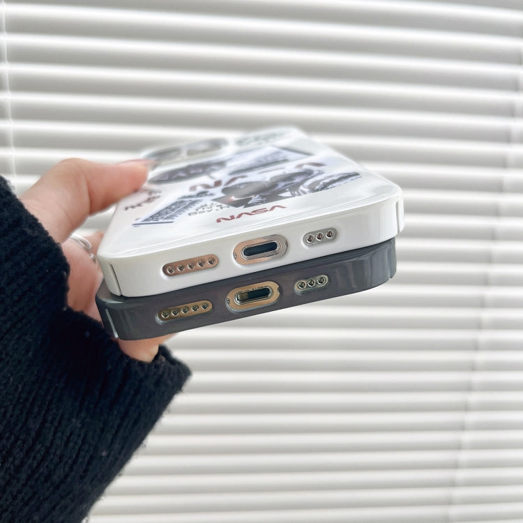 菲林宇航員圖案光面PC手機殼