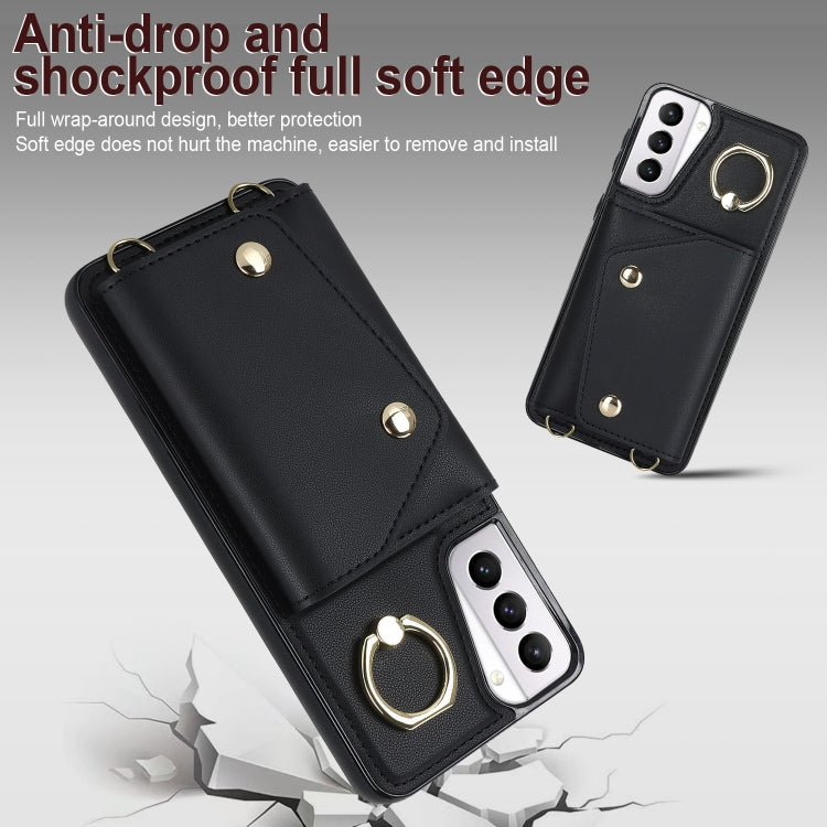 雙掛繩拉鏈錢包手機殼