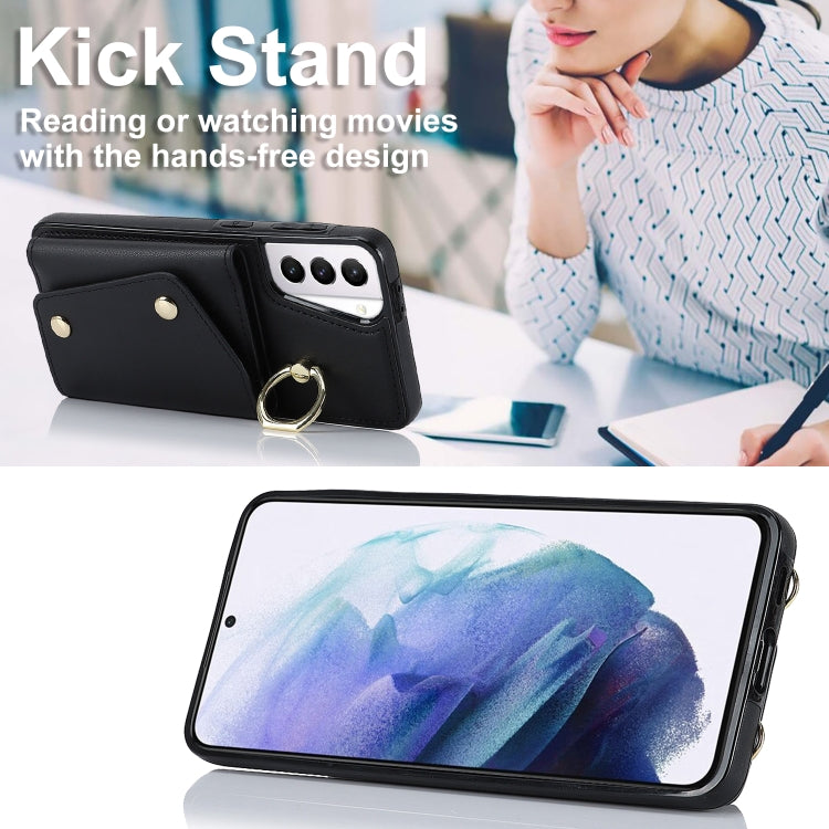 雙掛繩拉鏈錢包手機殼