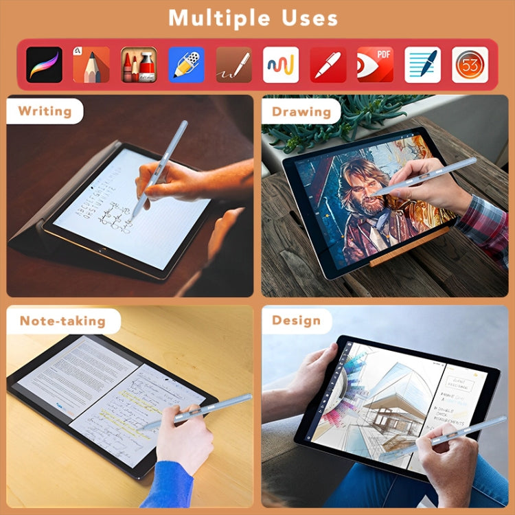 P10s 透明殼無線充電手寫筆 適用於iPad 2018及以上