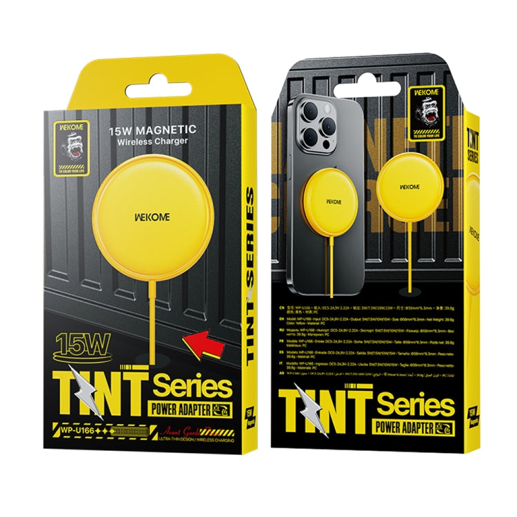 WK WP-U166 點色系列15W磁吸無線充電器