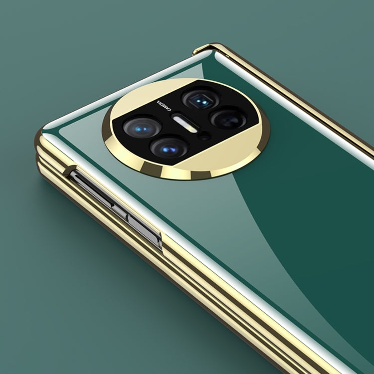 GKK 殼膜一體摺疊轉軸實色電鍍手機殼