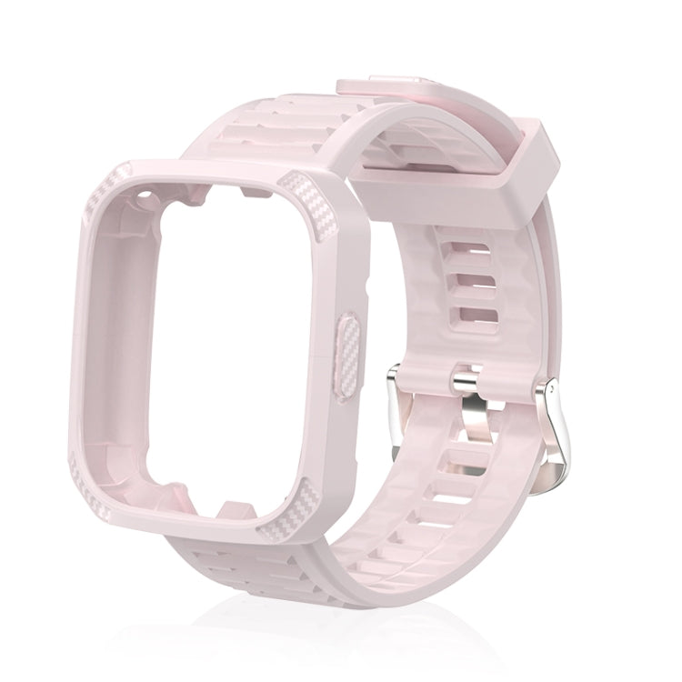 碳纖維紋一體式硅膠錶帶