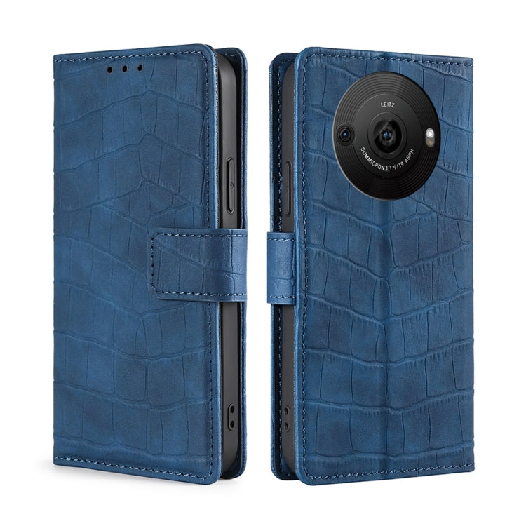 膚感鱷魚紋搭扣手機皮套