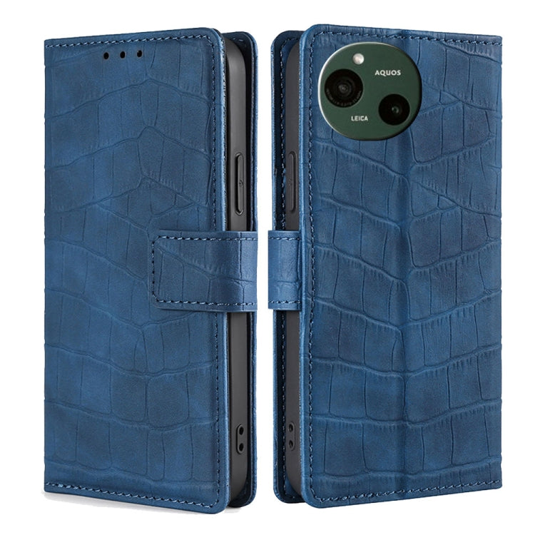 膚感鱷魚紋搭扣手機皮套