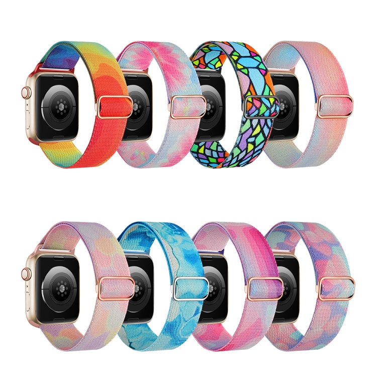 彩繪圖案尼龍替換錶帶