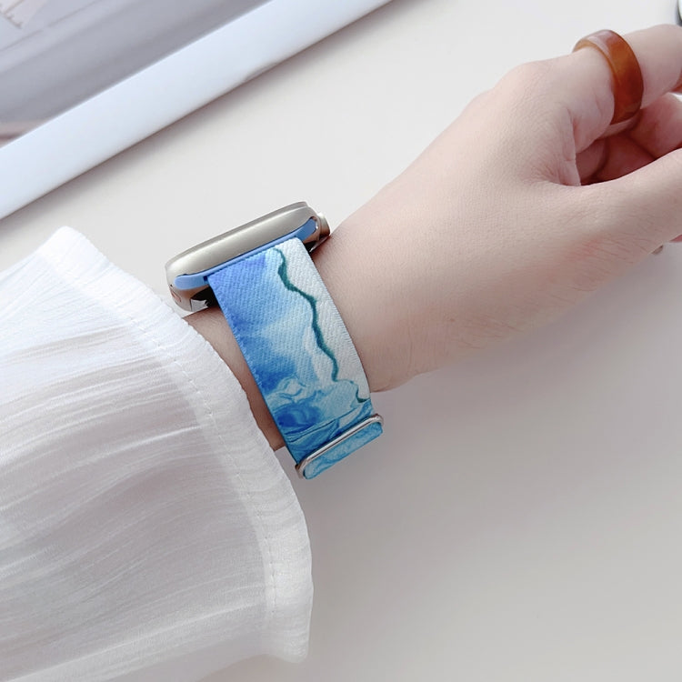 彩繪圖案尼龍替換錶帶