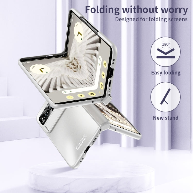 尊享系列殼膜一體電鍍摺疊全包手機殼帶筆槽&鉸鏈