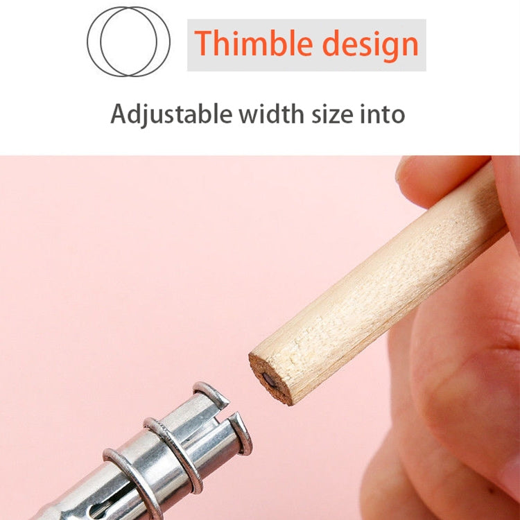 可調節木製雙頭鉛筆延長器加長筆桿