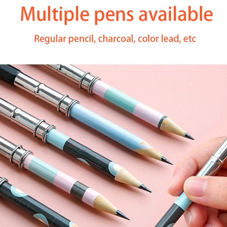 可調節木製雙頭鉛筆延長器加長筆桿