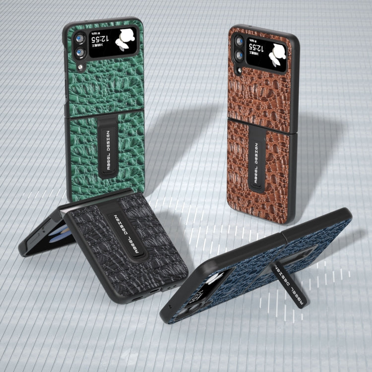 ABEEL真皮天幕系列手機殼帶支架