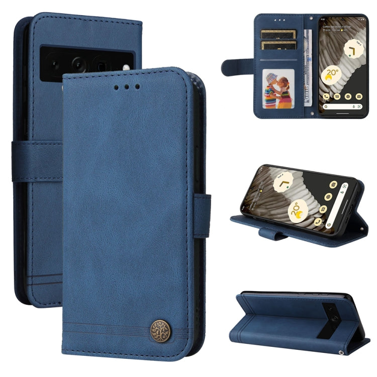 膚感生命樹金屬扣手機皮套, For Google Pixel 10a, For Google Pixel 9a, For Google Pixel 9 Pro, For Google Pixel 9, For Google Pixel 8a, For Google Pixel 8 Pro, For Google Pixel 8, For Google Pixel 7a, For Google Pixel 7 Pro