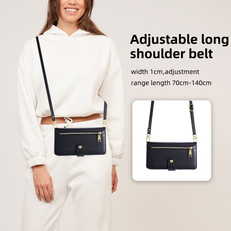 拉鏈錢夾綿羊紋多功能手機皮套 含長肩帶繩+短腕帶繩, For Realme C20, For Realme C12 / Narzo 20, For Realme 7 / Narzo 20 Pro, For Realme C15