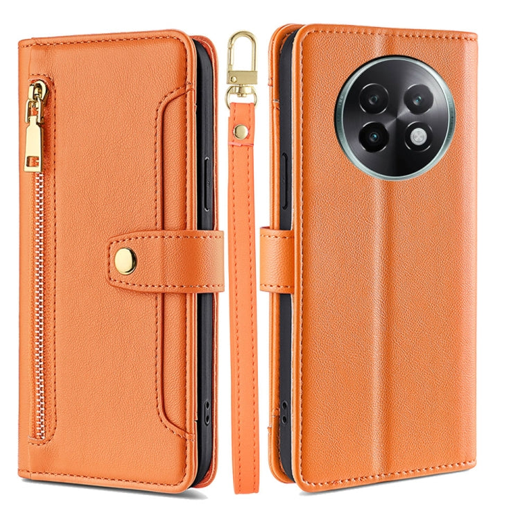 拉鏈錢夾綿羊紋多功能手機皮套 含長肩帶繩+短腕帶繩, For Realme C75 4G / 14x 5G Global, For Realme 13 Pro 5G, For Realme C61 4G, For Realme GT Neo6 SE, For Realme 12 5G, For Realme 12+ 5G, For Realme 12 Pro 5G, For Realme GT5 Pro 5G