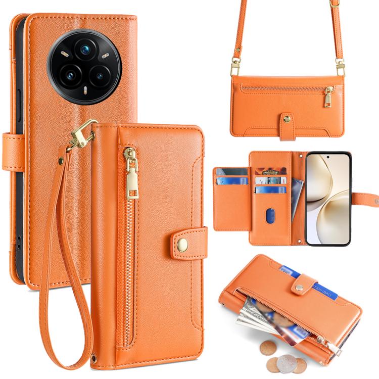 拉鏈錢夾綿羊紋多功能手機皮套 含長肩帶繩+短腕帶繩, For Realme C85 5G, For Realme 15T 5G Global, For Realme C71 4G, For Realme GT 7 5G Global, For Realme 14 5G Global, For Realme P3 Ultra 5G, For Realme 14 Pro+ 5G, For Realme 14 Pro 5G Global