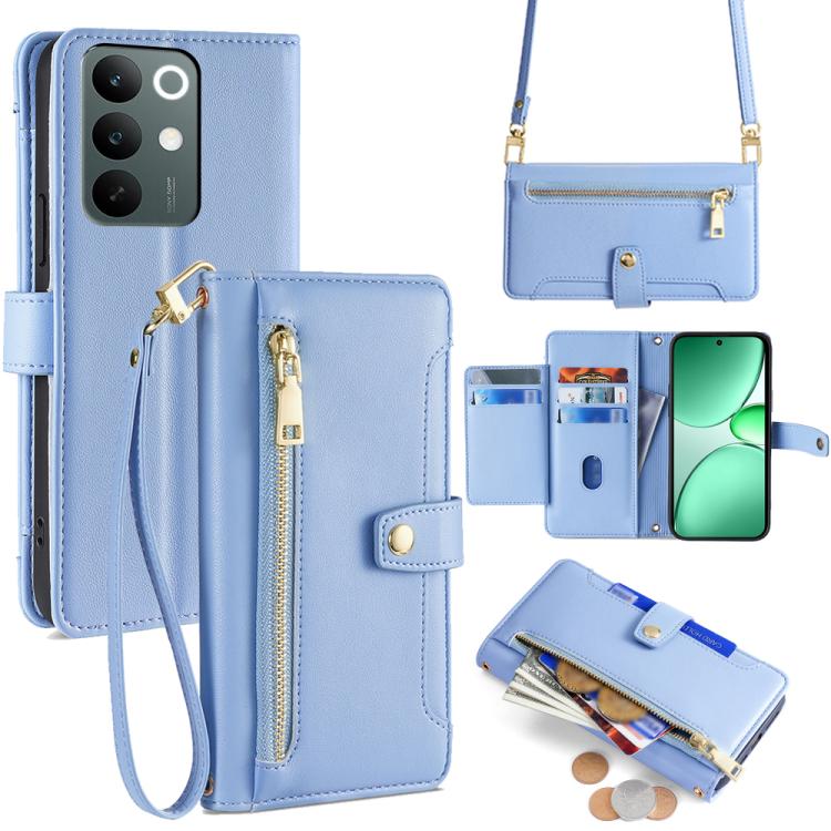 拉鏈錢夾綿羊紋多功能手機皮套 含長肩帶繩+短腕帶繩, For Realme C85 5G, For Realme 15T 5G Global, For Realme C71 4G, For Realme GT 7 5G Global, For Realme 14 5G Global, For Realme P3 Ultra 5G, For Realme 14 Pro+ 5G, For Realme 14 Pro 5G Global