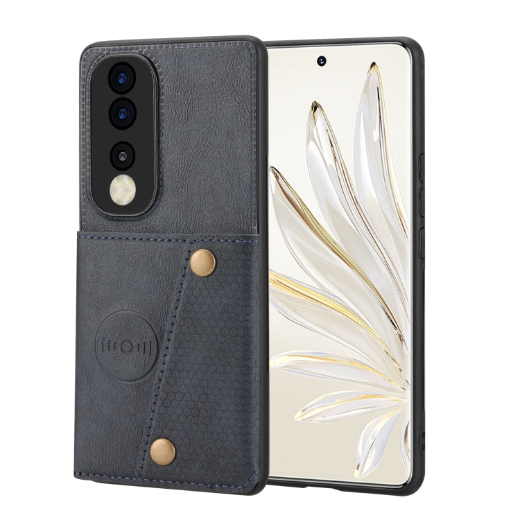 雙扣卡包磁吸手機殼, For Honor 90